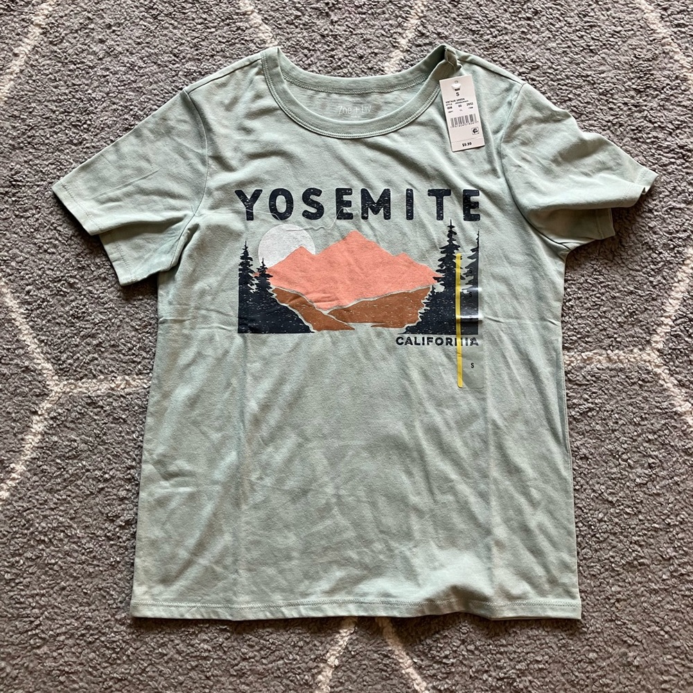 New Yosemite, small t shirt
